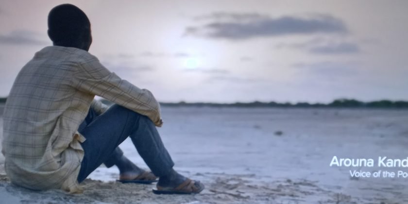 Arouna Kandé, africano que representou a voz da pobreza no documentario "A Carta"